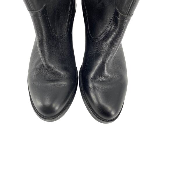 Kenneth Cole women 6.5 M hot step cowboy western black leather ankle boots.. - Picture 2 of 5